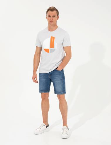Mavi Slim Fit  Jean Şort