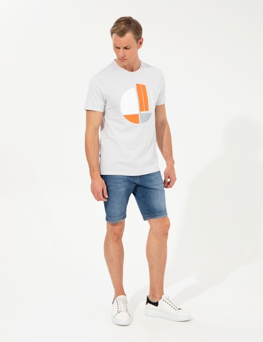 Mavi Slim Fit  Jean Şort
