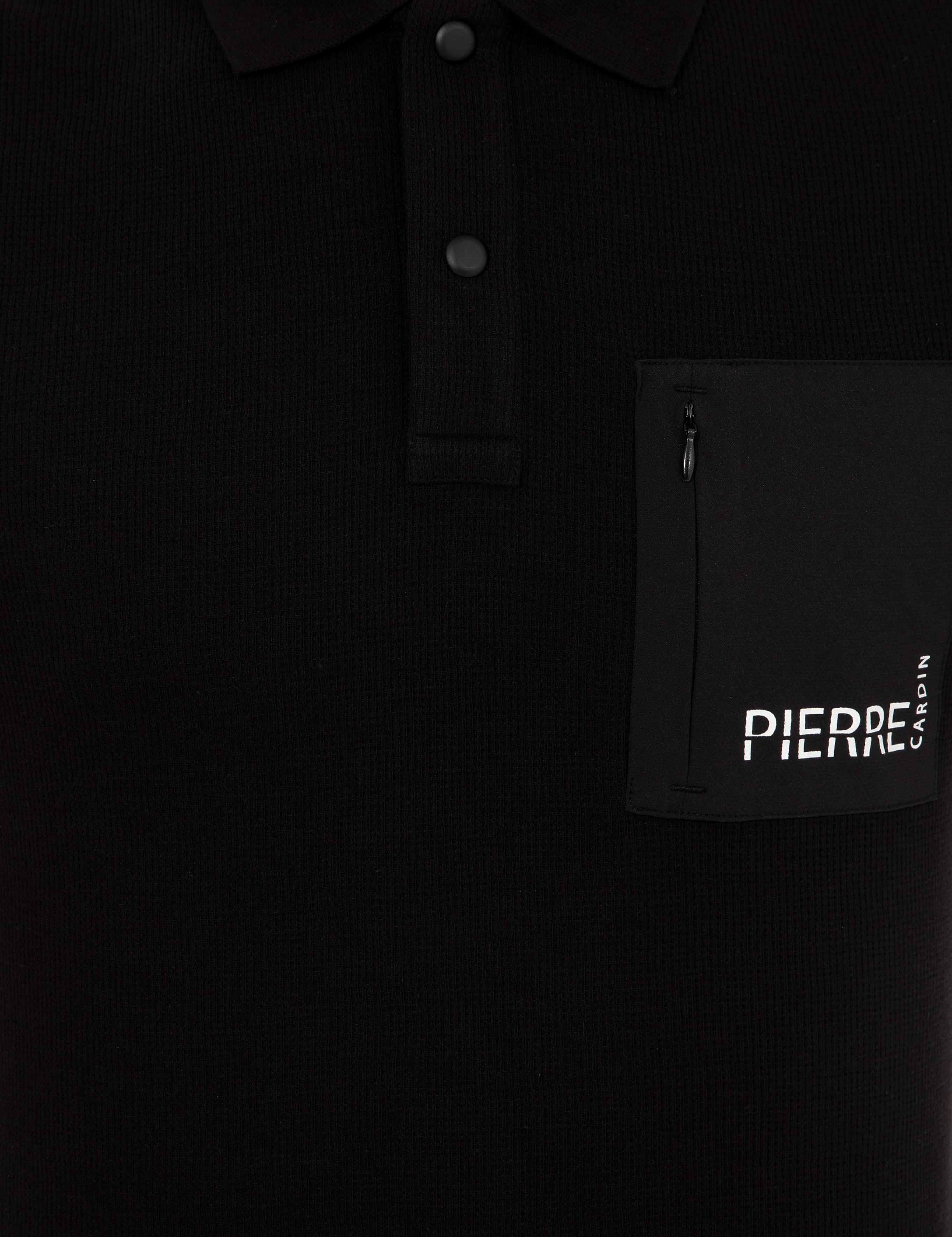 Siyah Slim Fit Polo Yaka Tişört