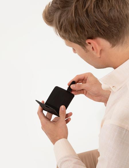 Kahverengi Deri Kartlık - 50257452003