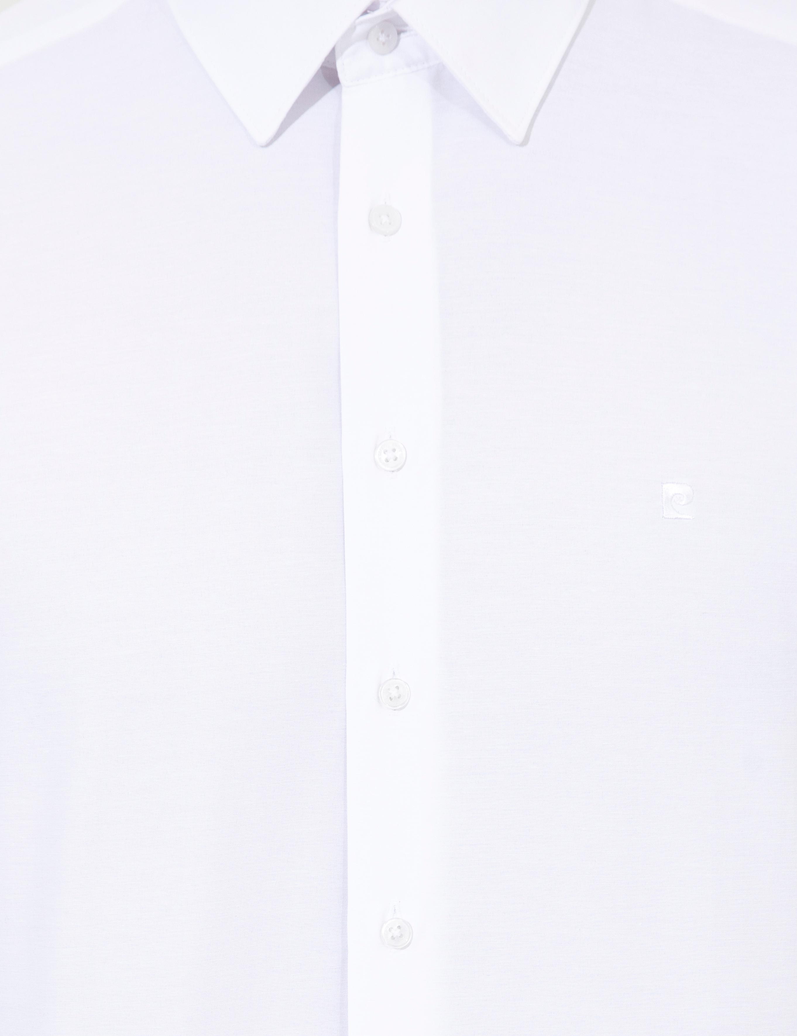 Beyaz Regular Fit Uzun Kollu Klasik Gömlek
