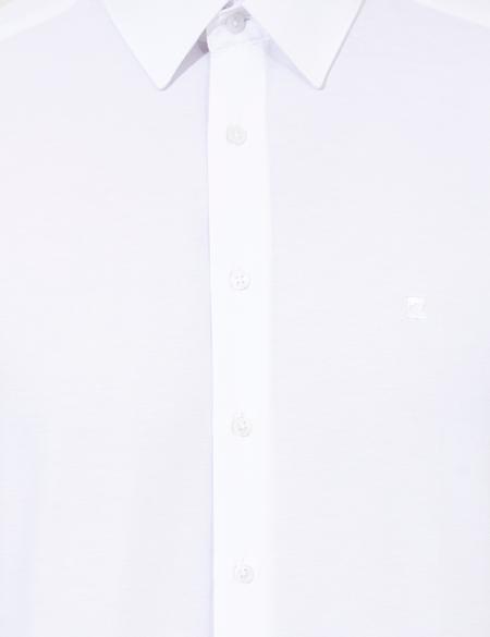 Beyaz Regular Fit Uzun Kollu Klasik Gömlek - 50258982033