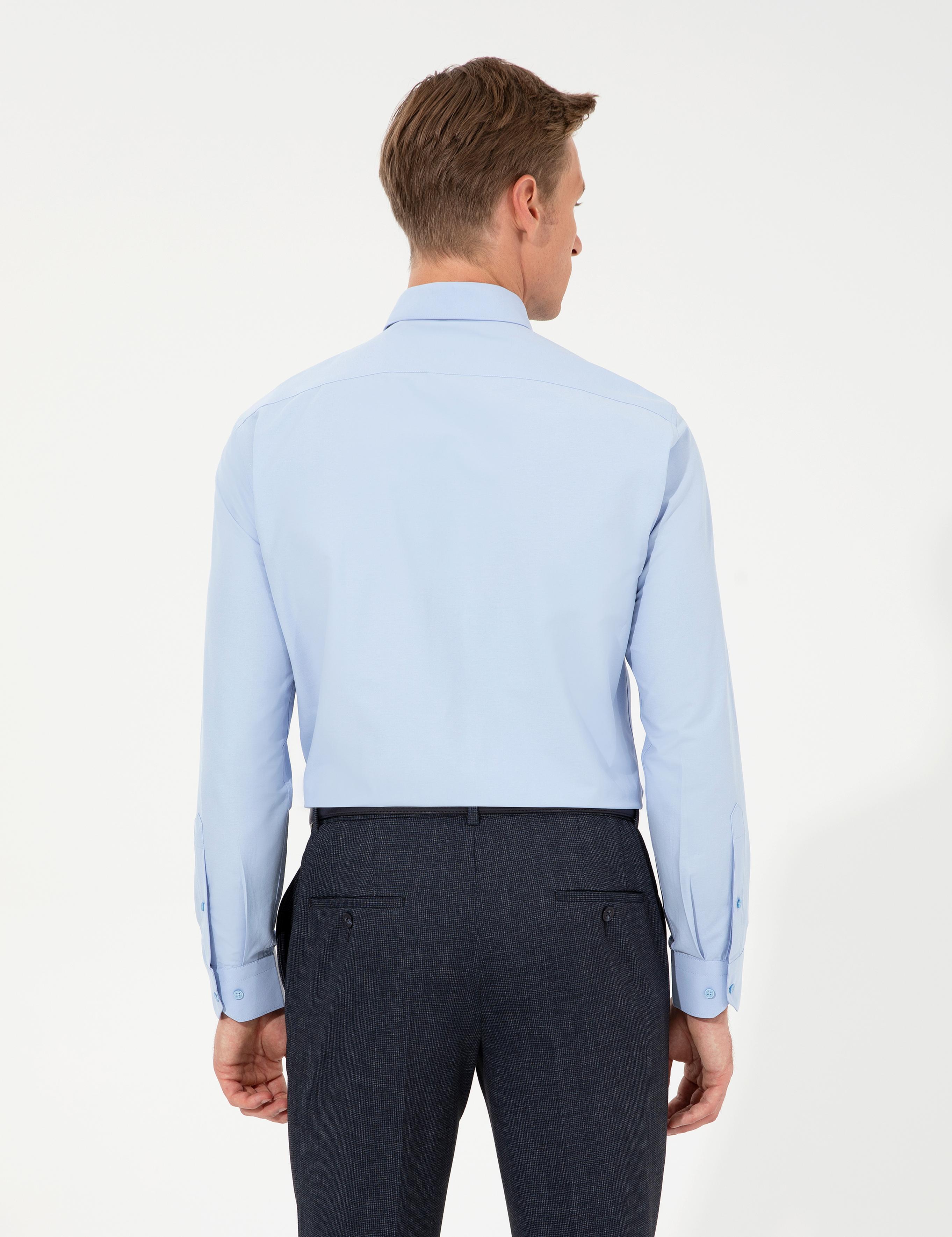 Mavi Regular Fit Uzun Kollu Basic Gömlek