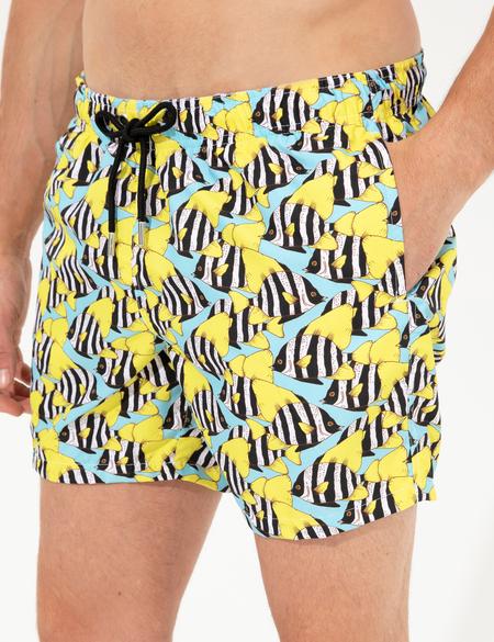 Sarı Deniz Şortu - 50259245002