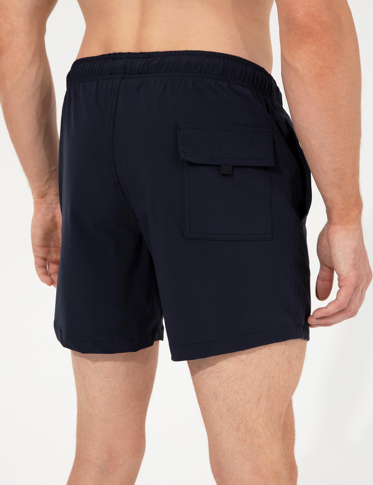 Lacivert Deniz Şortu - 50259576002