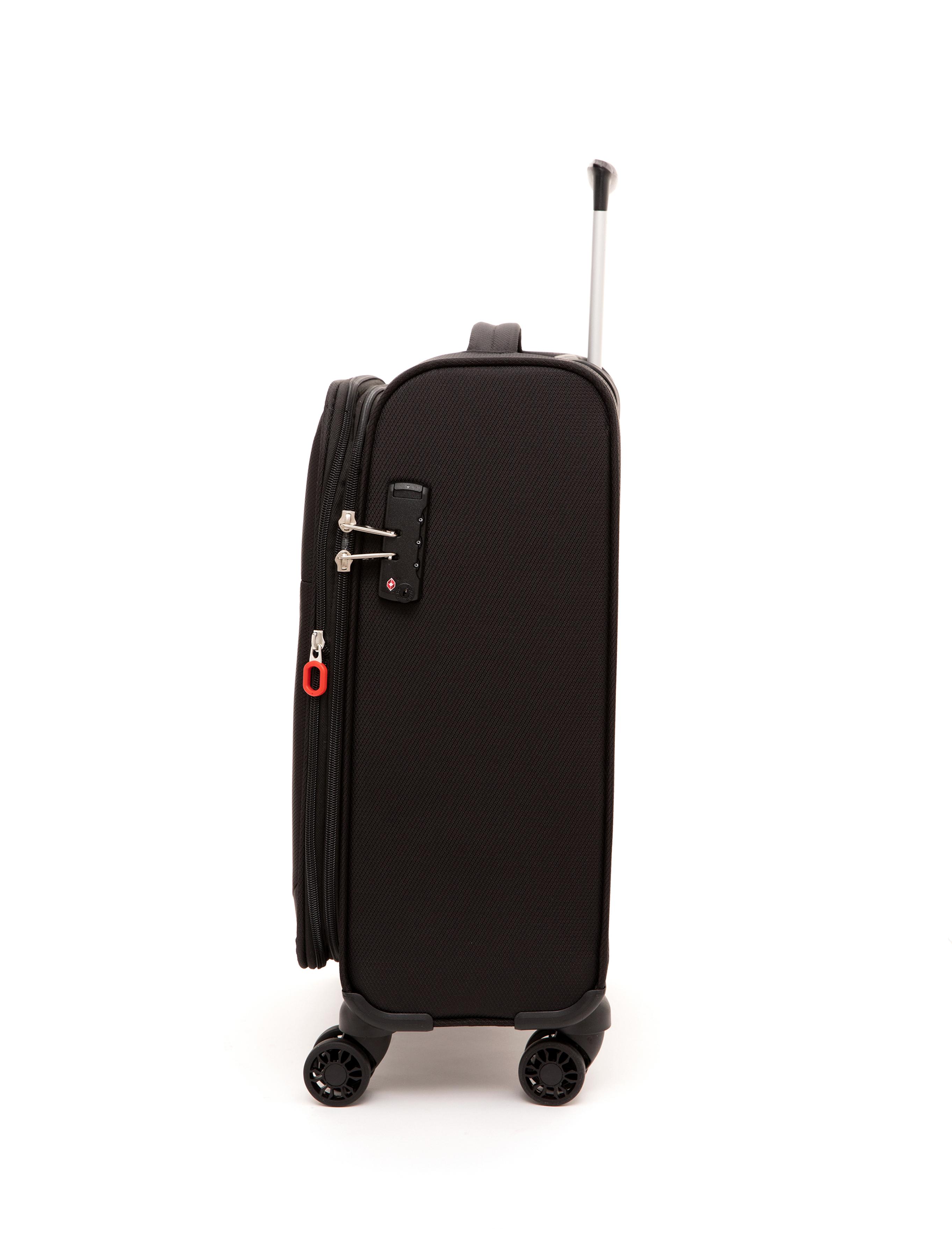 Siyah Kabin Boy Kumaş Valiz