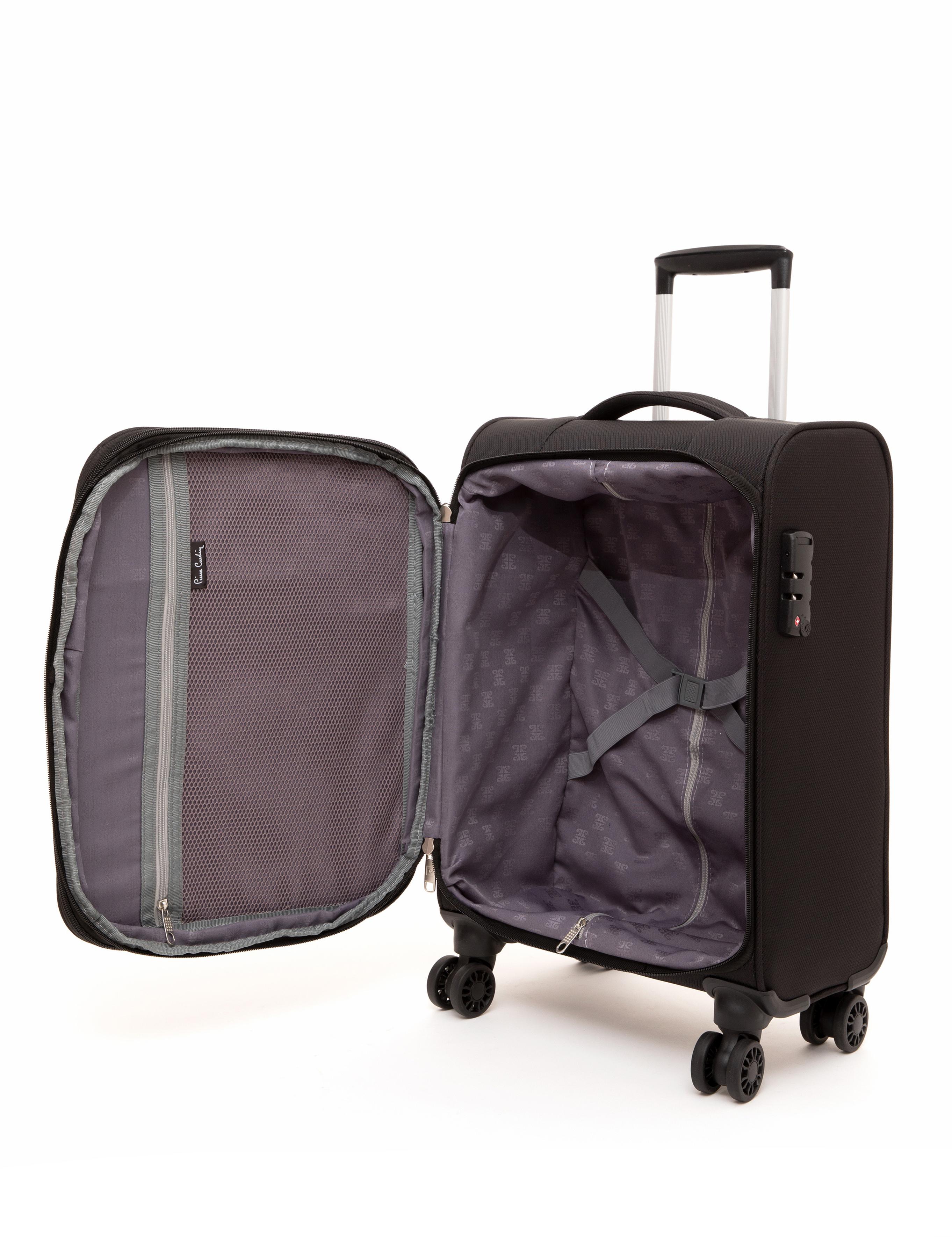 Siyah Kabin Boy Kumaş Valiz