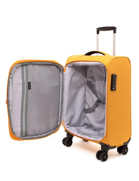 Sarı Kabin Boy Kumaş Valiz - 50261474003