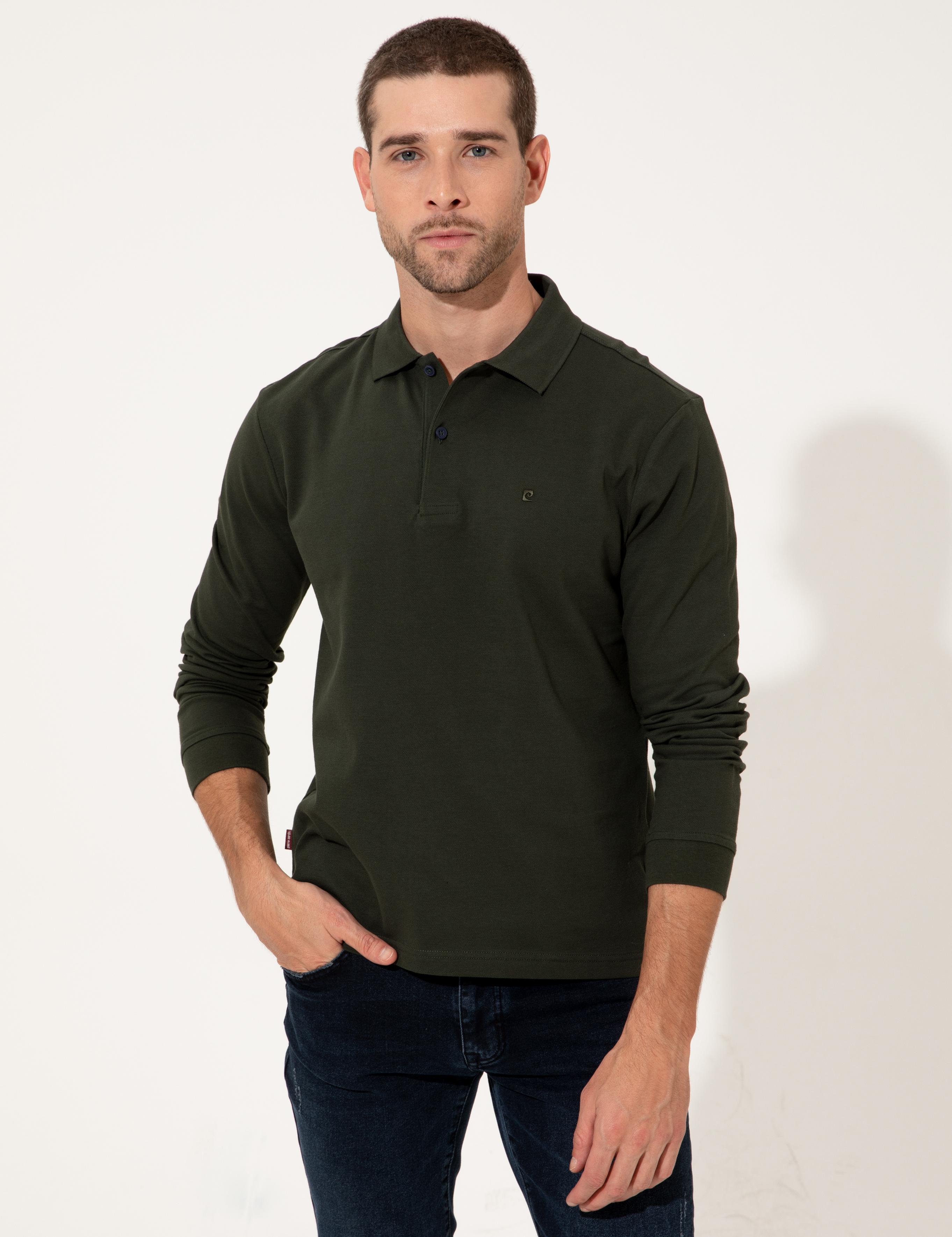 Koyu Yeşil Slim Fit Sweatshirt