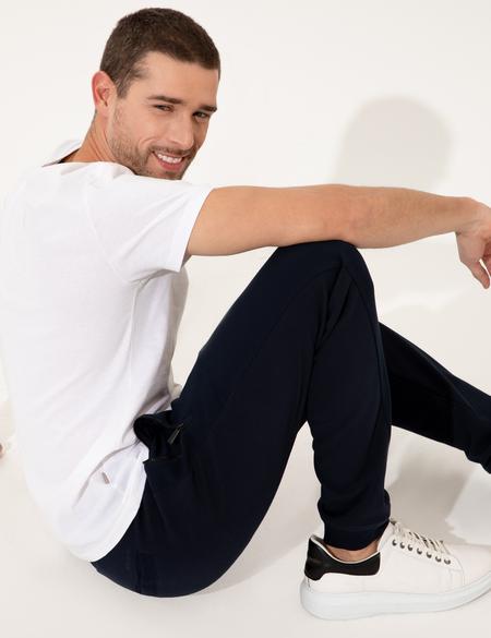 Lacivert Slim Fit Eşofman Altı - 50246587005