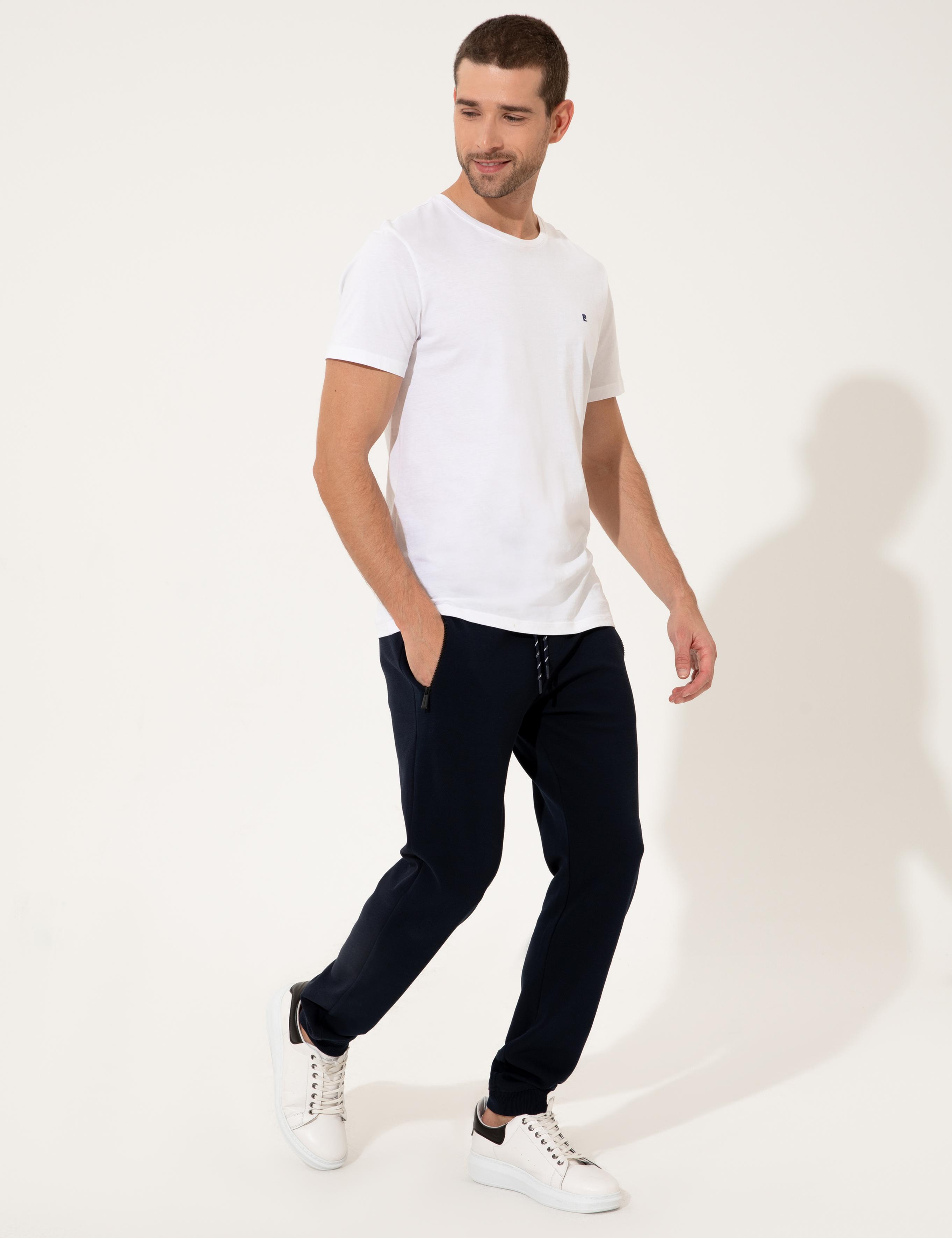 Lacivert Slim Fit Eşofman Altı