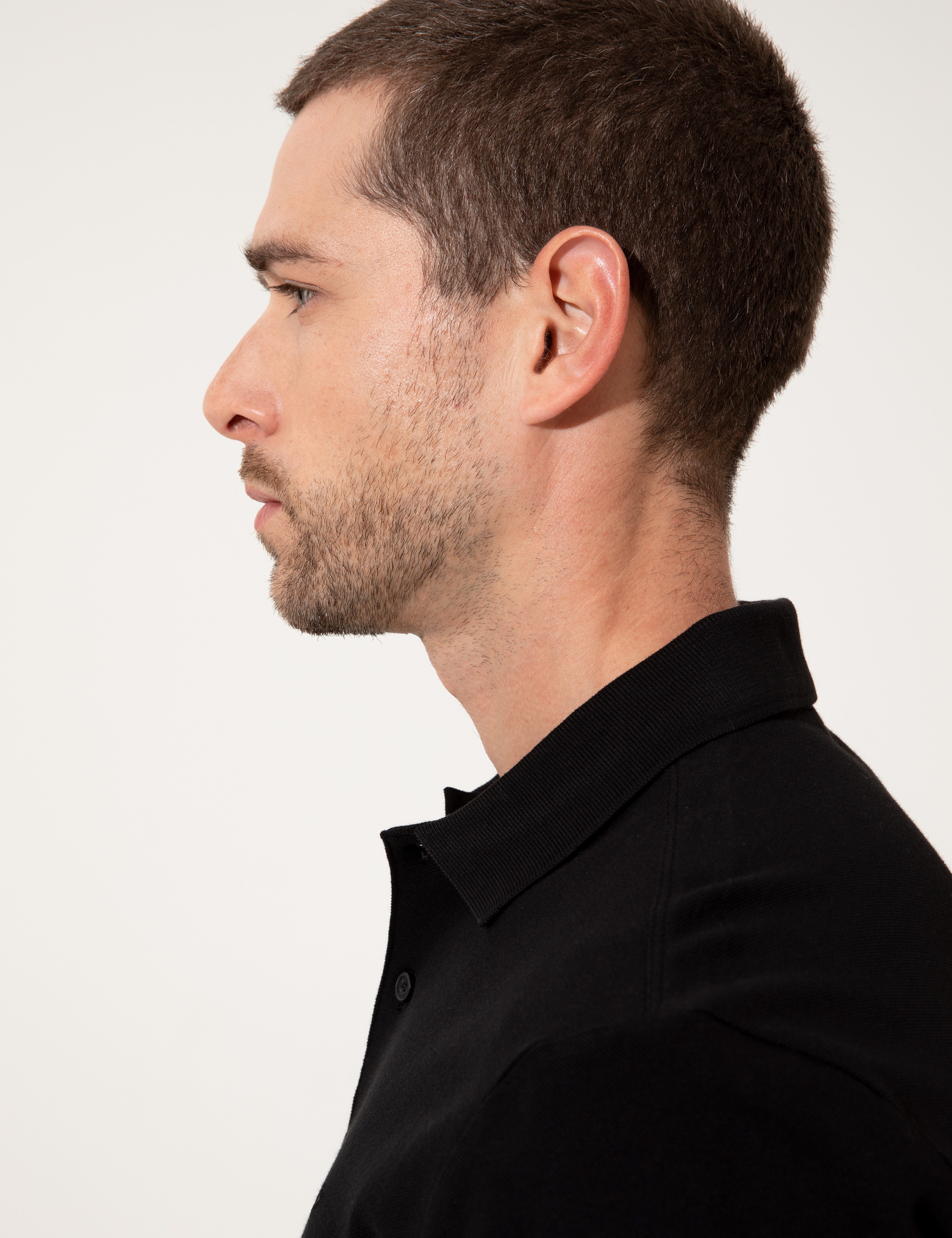 Siyah Slim Fit Sweatshirt - Image 4