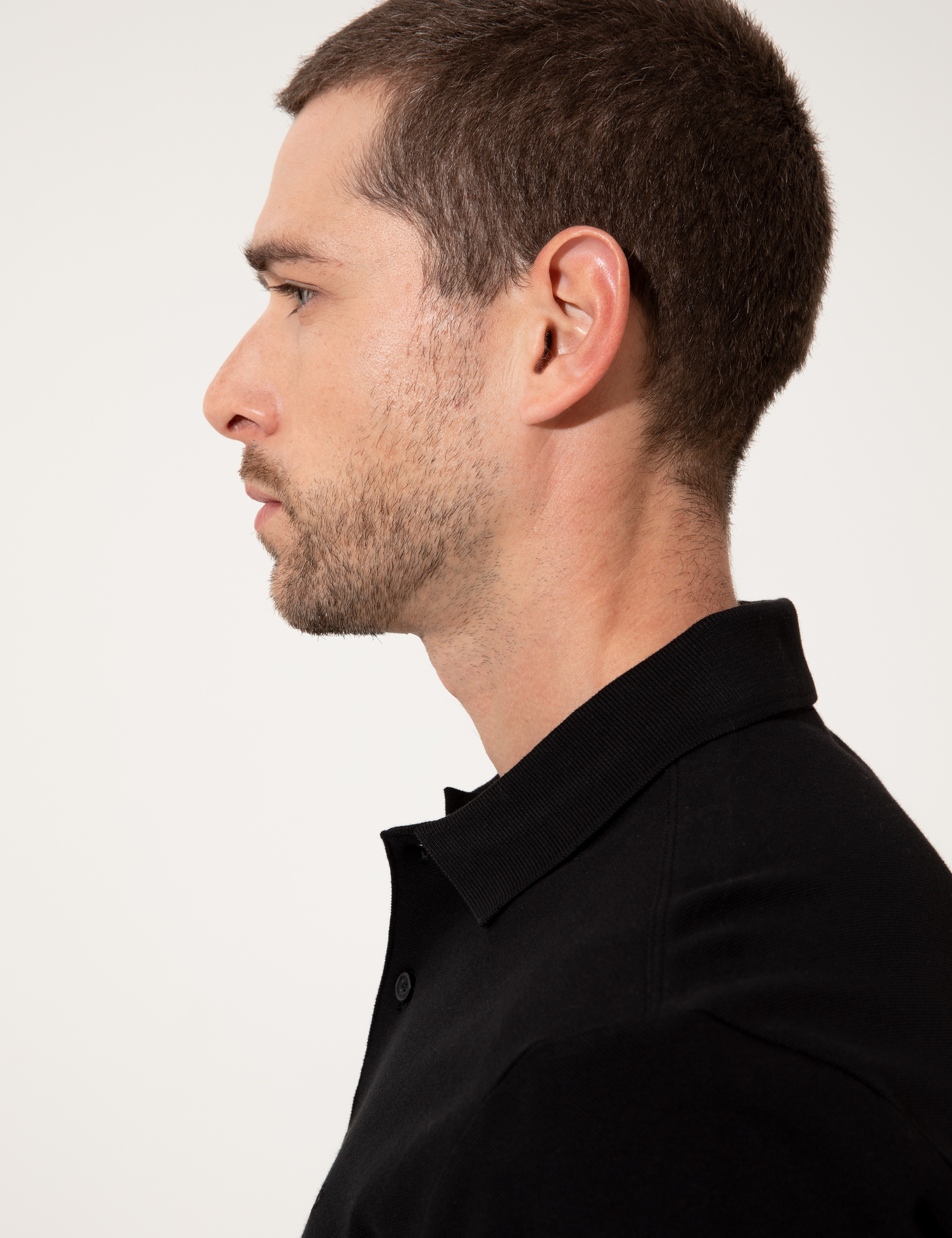 Siyah Slim Fit Sweatshirt