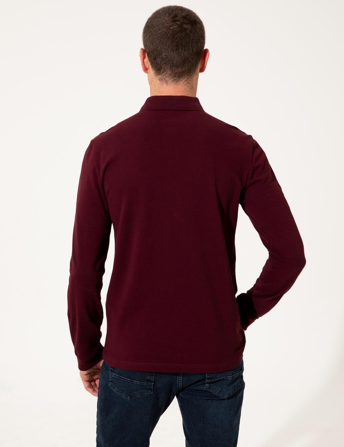 Bordo Slim Fit Sweatshirt - 50254087016