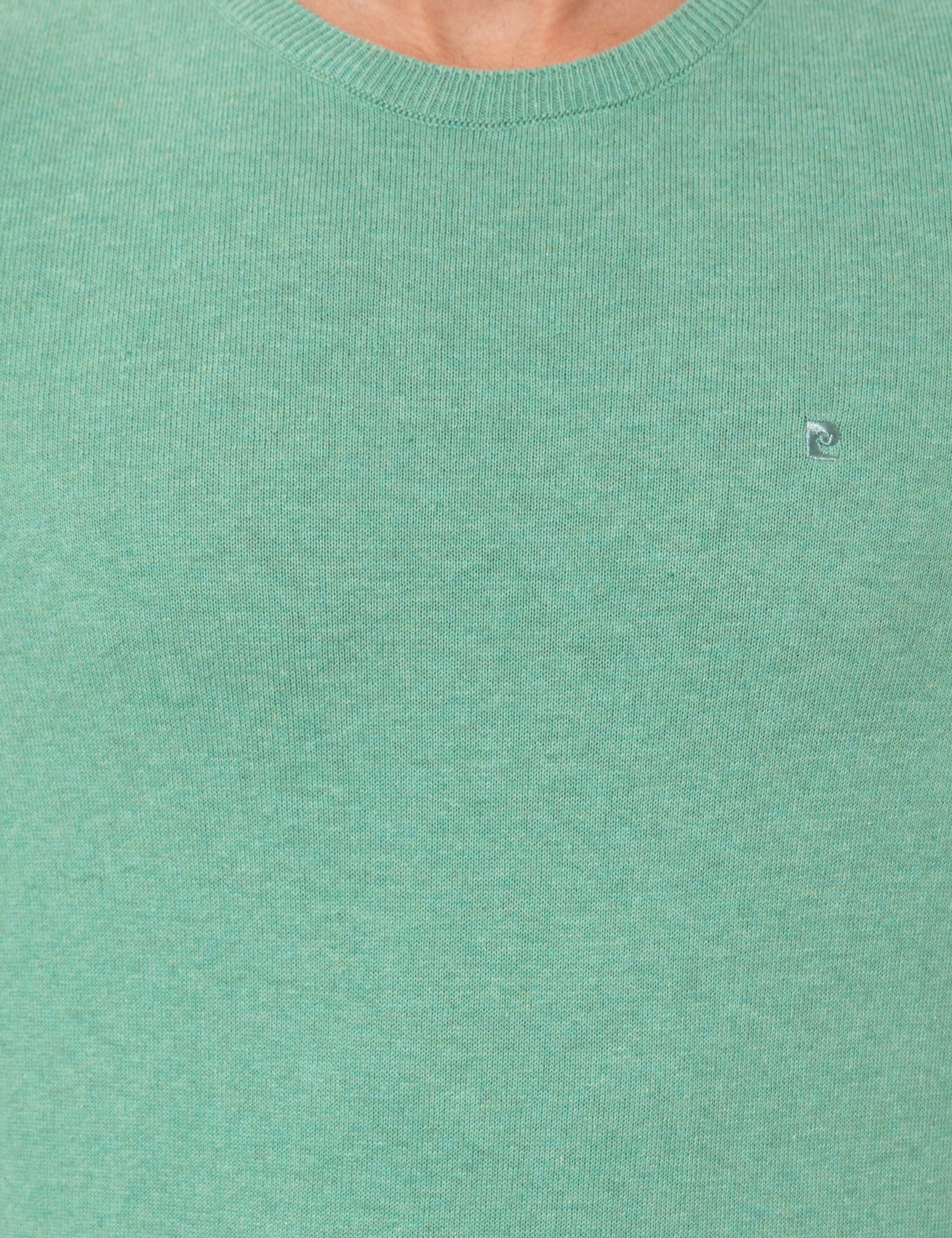 Mint Slim Fit Bisiklet Yaka Triko Kazak
