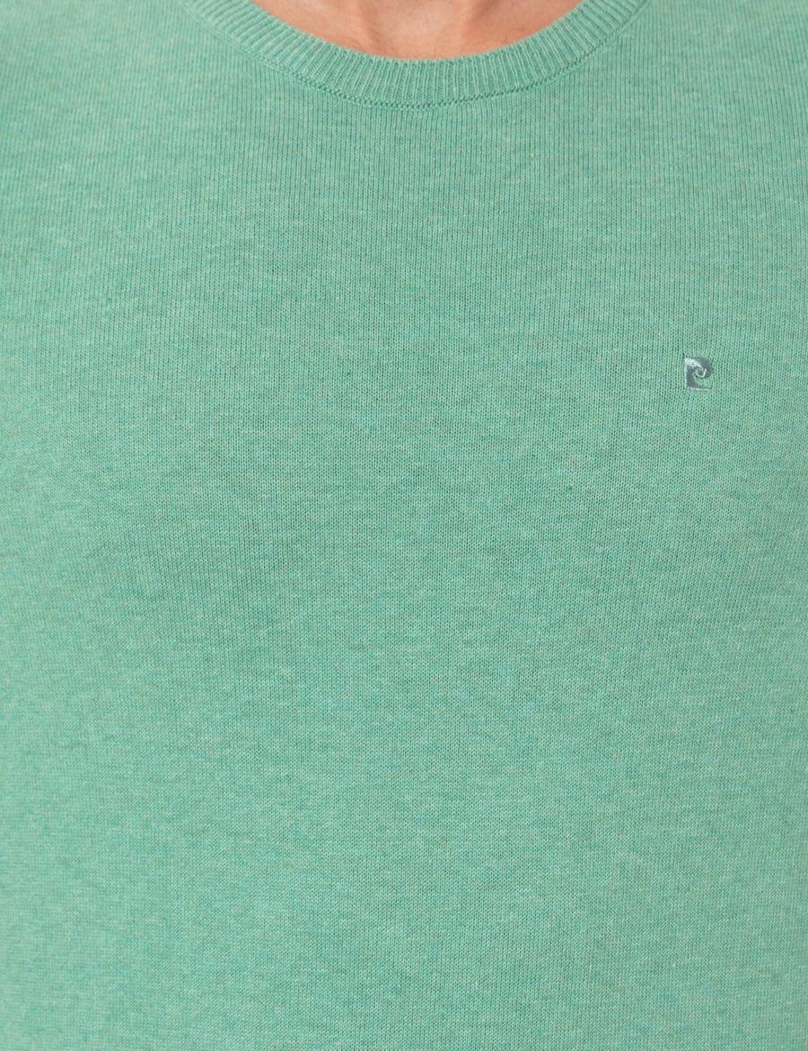 Mint Slim Fit Bisiklet Yaka Triko Kazak