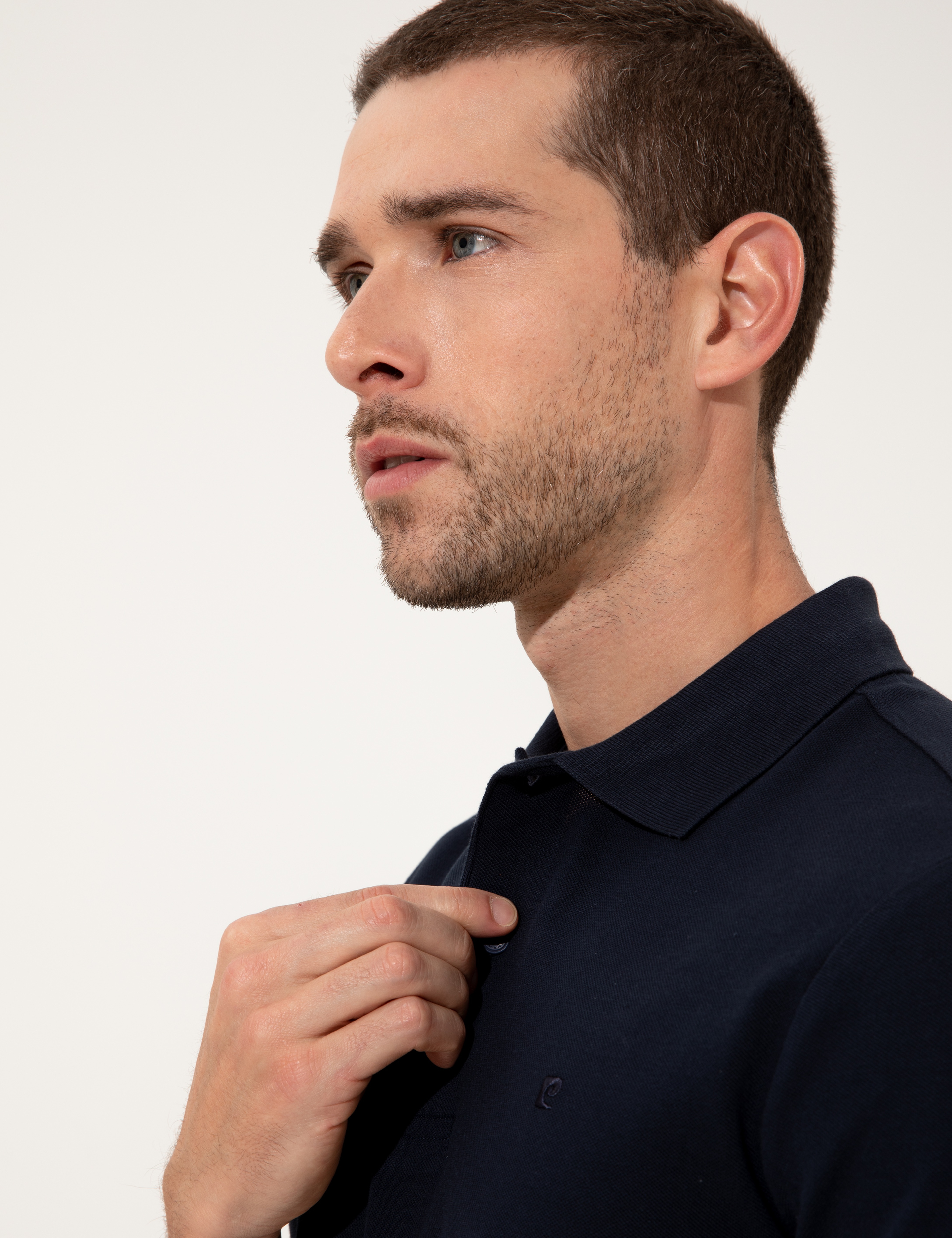 Lacivert Slim Fit Sweatshirt