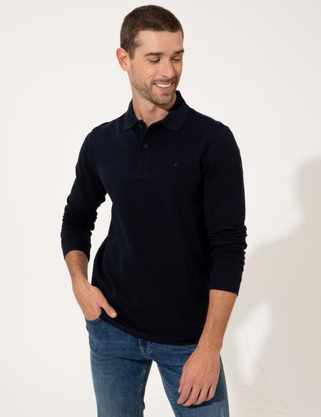 Lacivert Slim Fit Sweatshirt - 50254087028