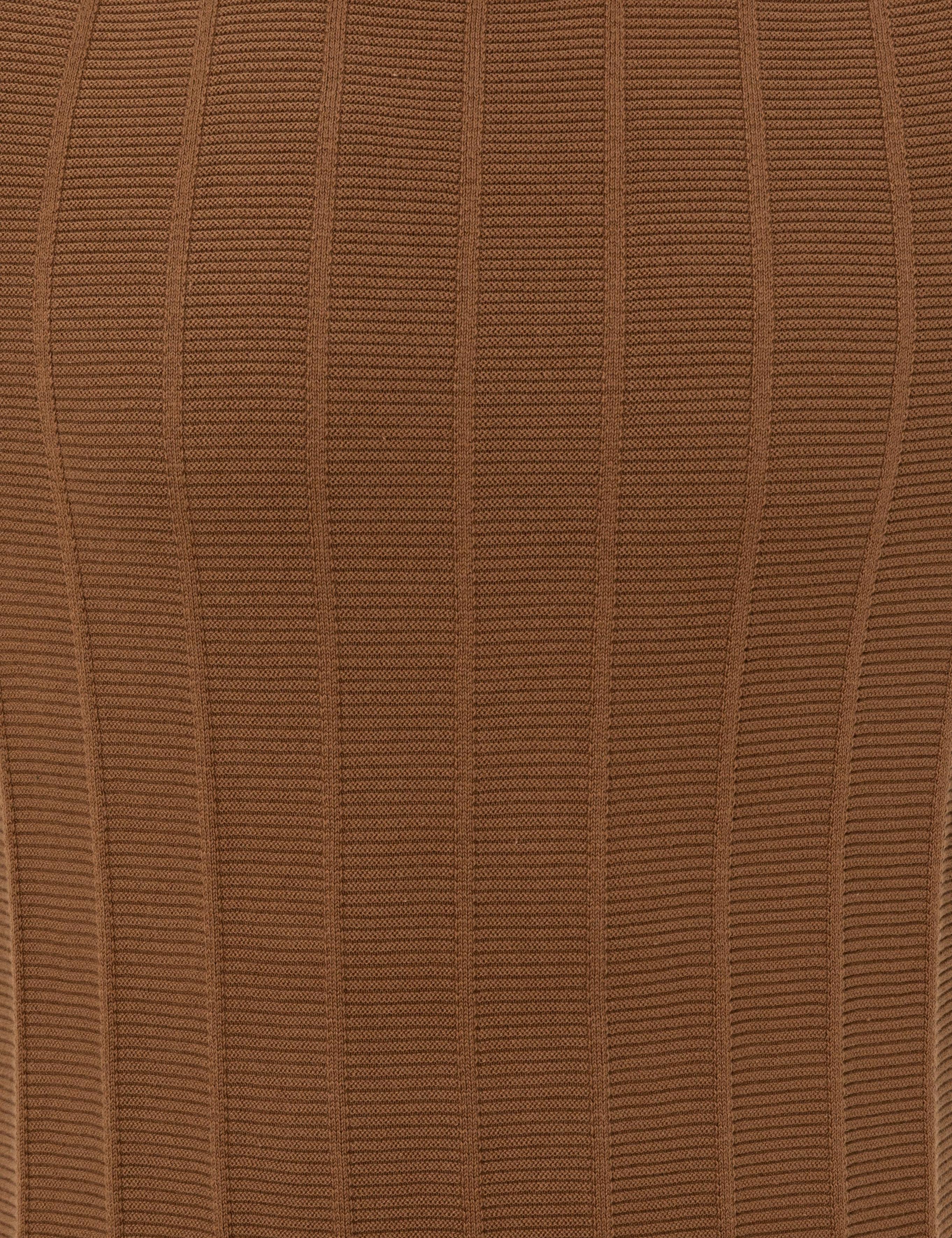 Taba Slim Fit Bisiklet Yaka Triko Kazak