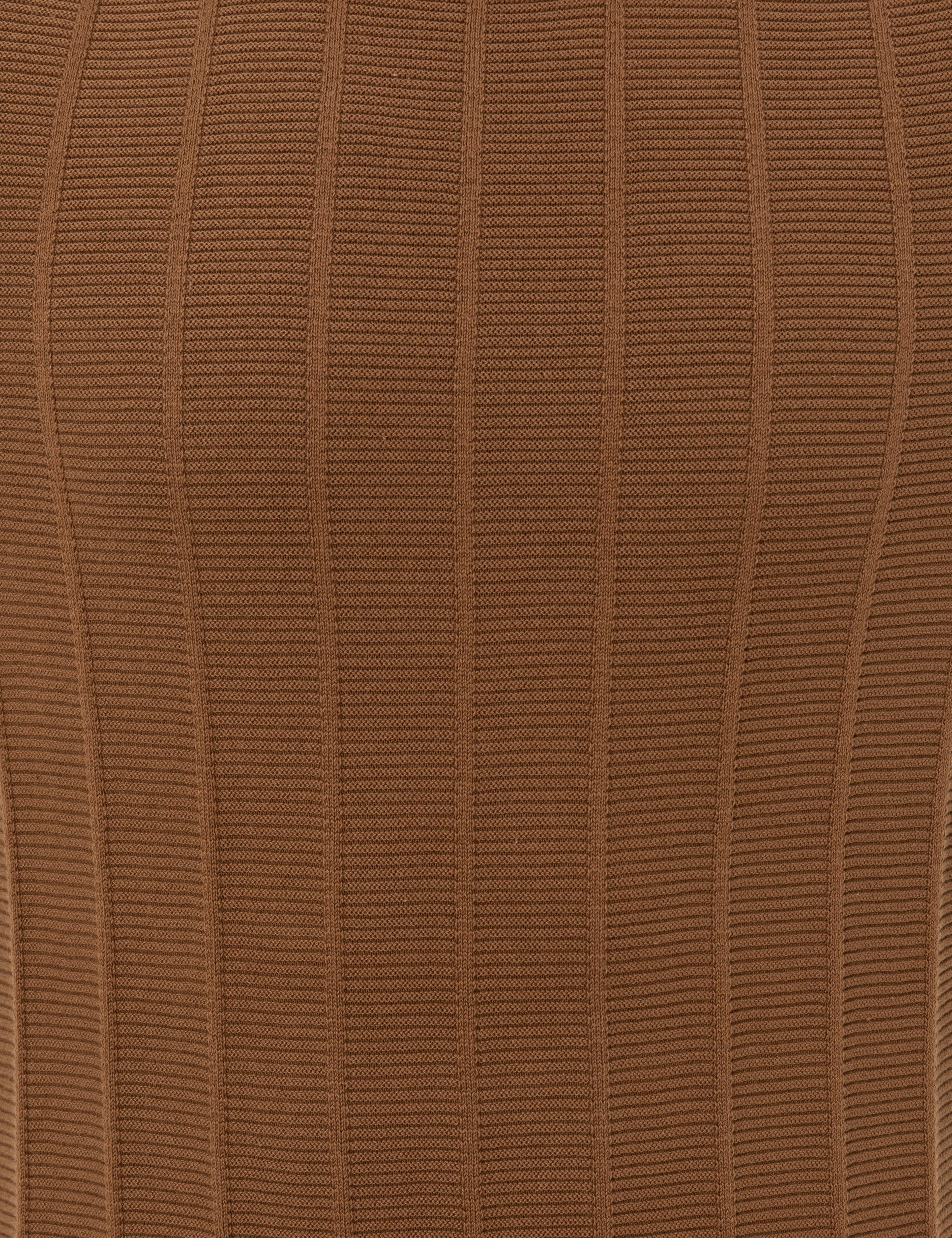 Taba Slim Fit Bisiklet Yaka Triko Kazak - Image 6
