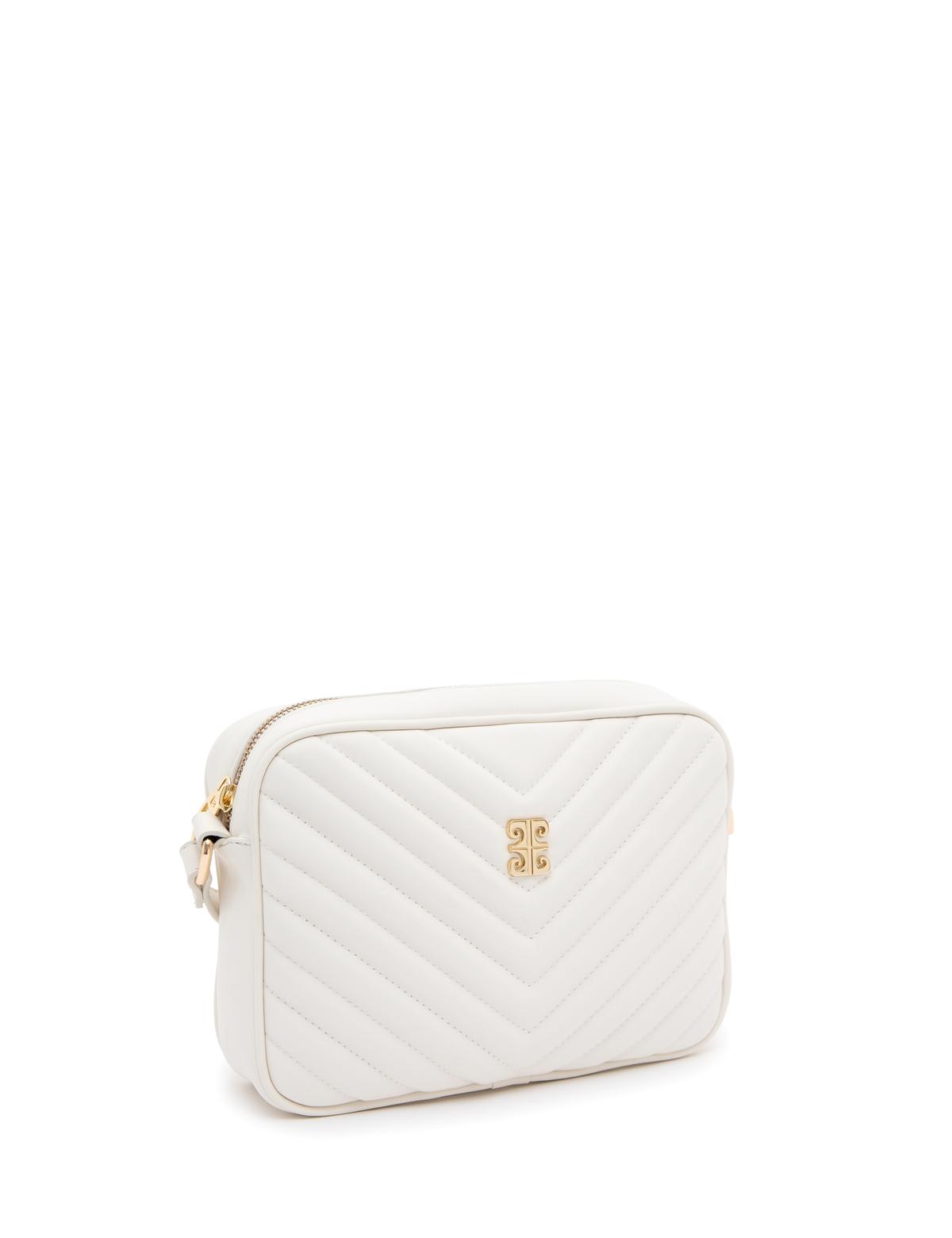 Beyaz Çapraz Çanta - 50263860004