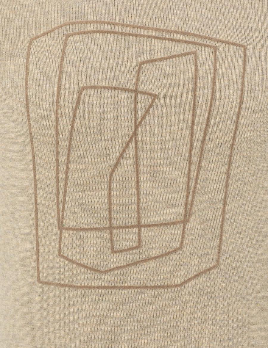 Kum Melanj Slim Fit Bisiklet Yaka Triko Kazak