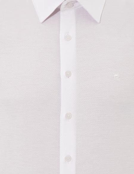 Beyaz Slim Fit Uzun Kollu Gömlek - 50255235007