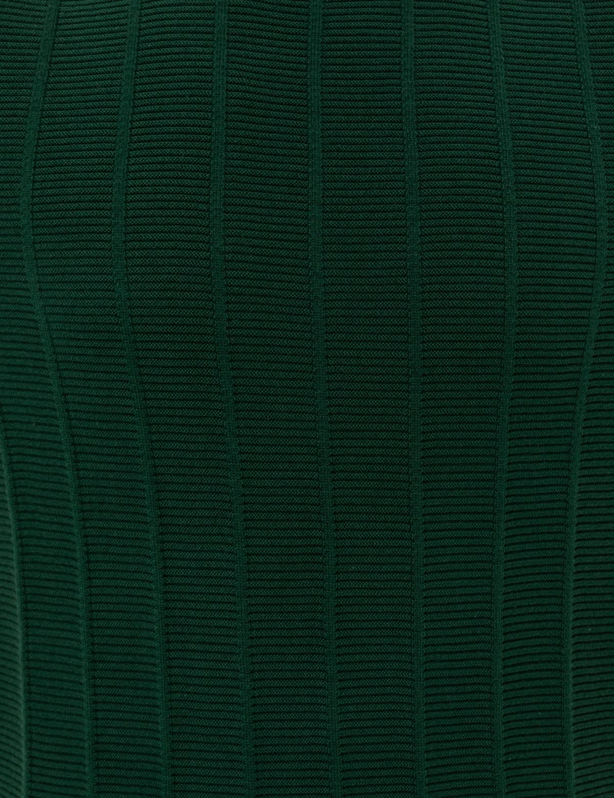 Yeşil Slim Fit Bisiklet Yaka Triko Kazak - 50257067007