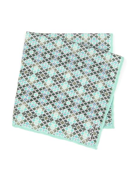 Mavi Keten Mendil - 50258279001