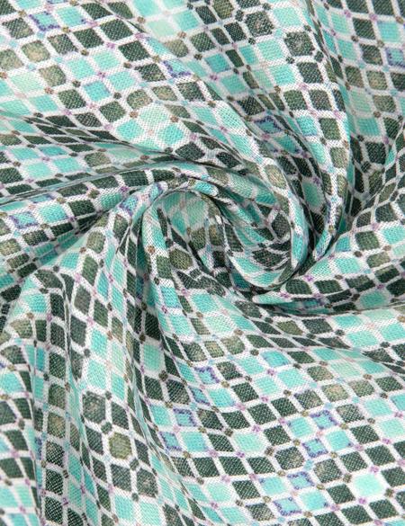 Mavi Keten Mendil - 50258279001