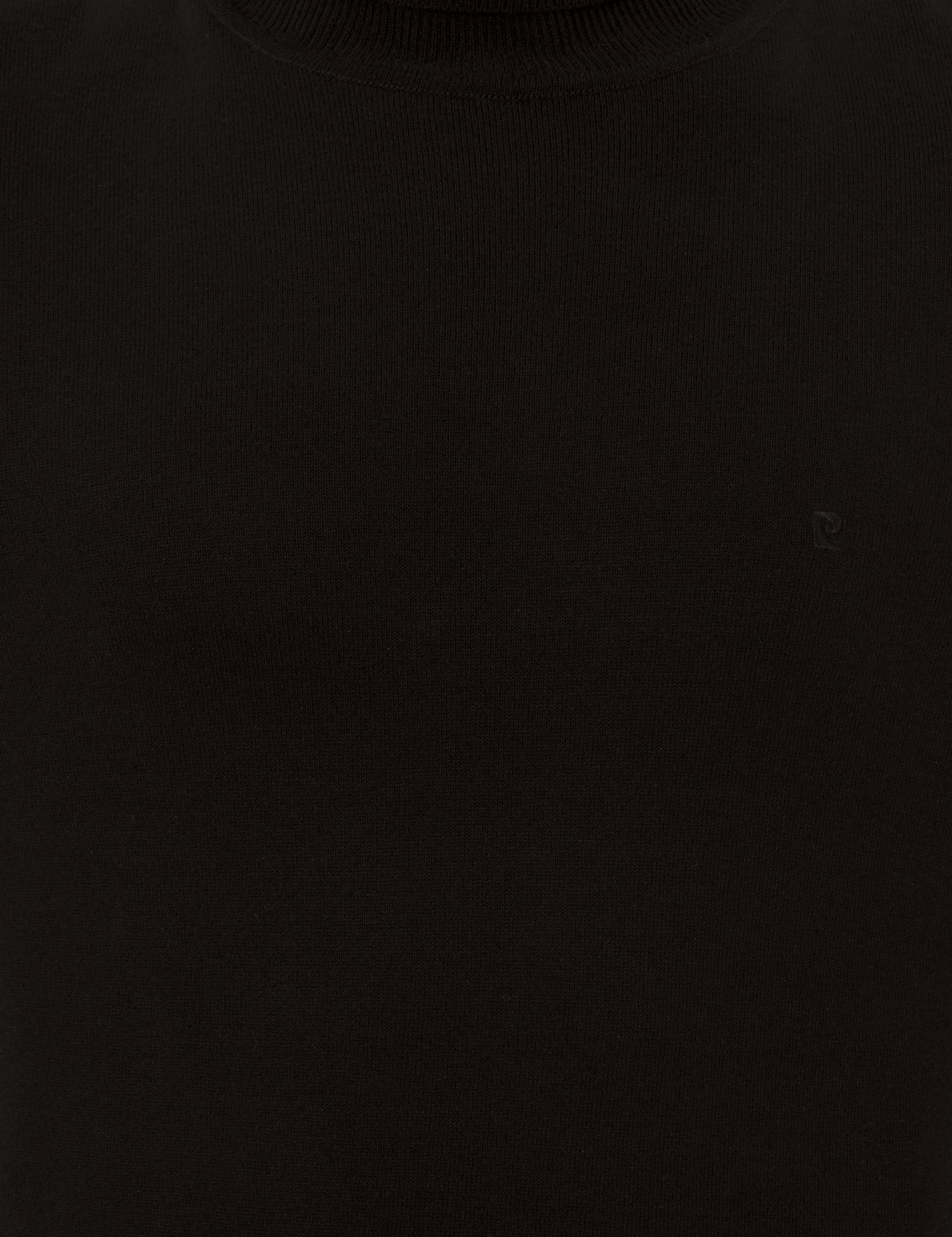 Siyah Slim Fit Kazak