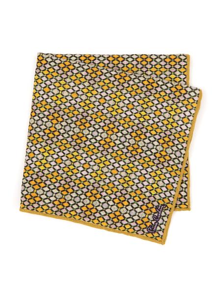 Sarı Keten Mendil - 50258279004