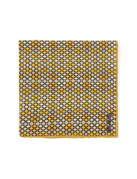 Sarı Keten Mendil - 50258279004