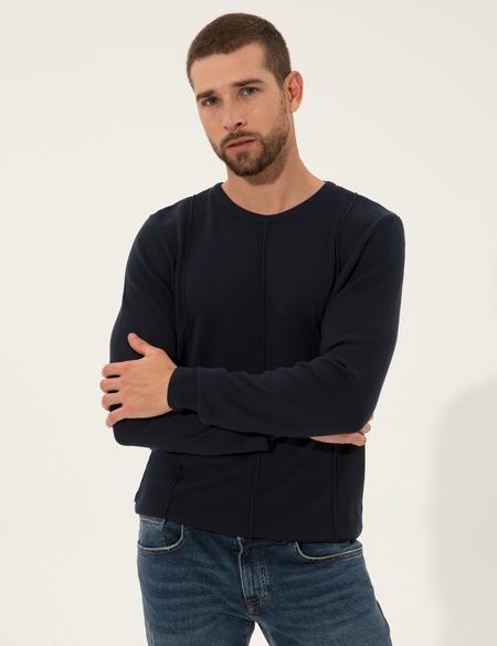 Lacivert Slim Fit Kazak - 50257066007