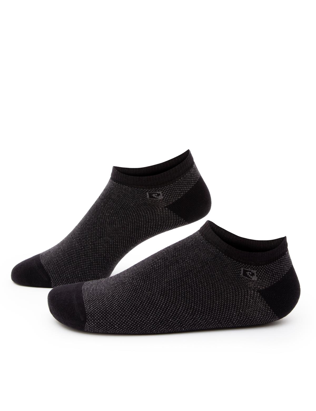 Erkek Pamuk Karışımlı Siyah Patik Basic Çorap