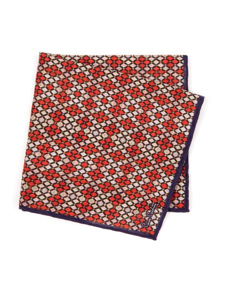 Kırmızı Keten Mendil - 50258279005