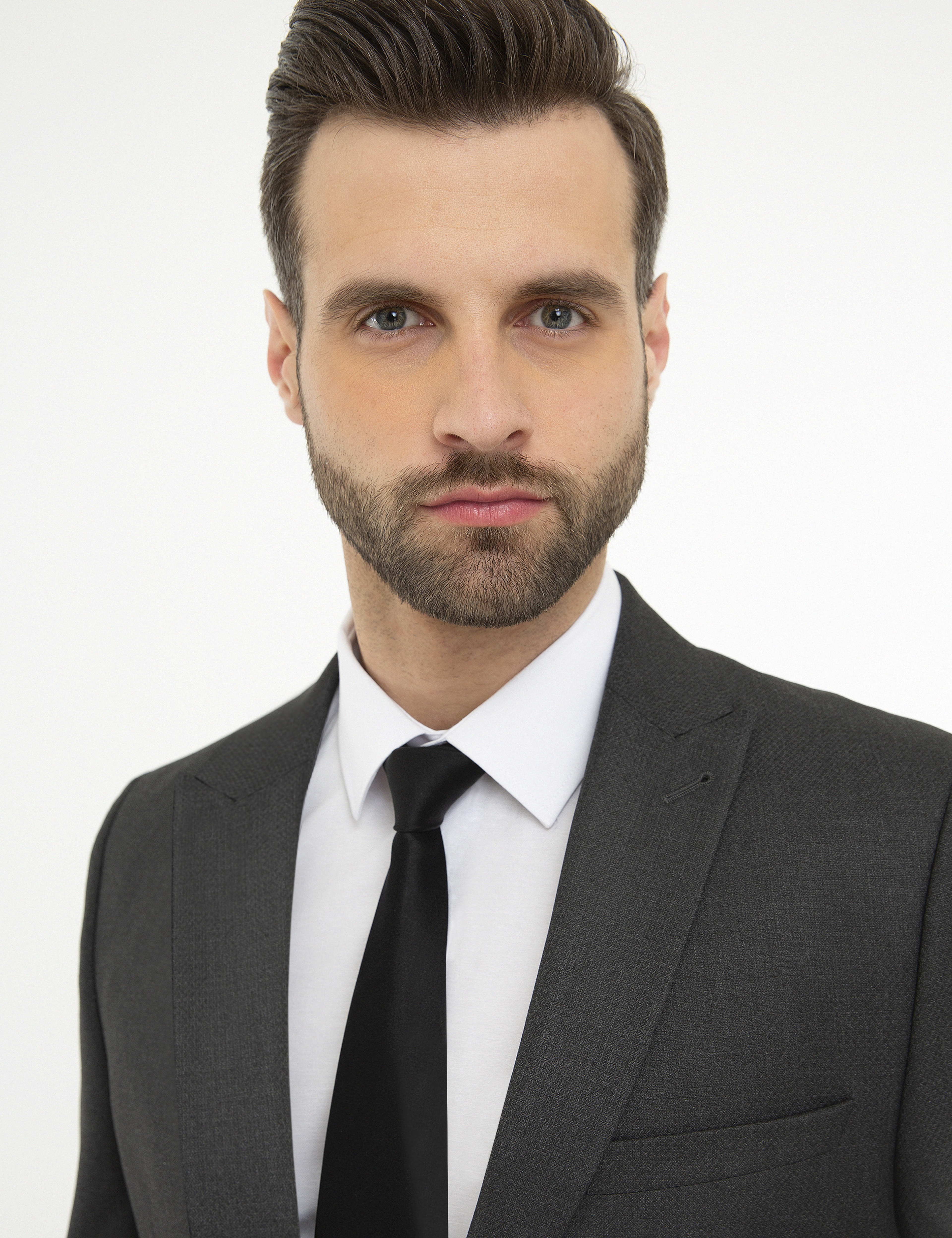 Antrasit Slim Fit Takım Elbise - Image 2