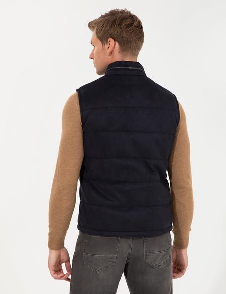 Lacivert Deri Ceket - 50262399032