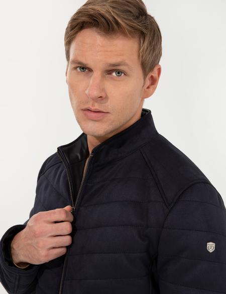 Lacivert Deri Mont - 50262400038