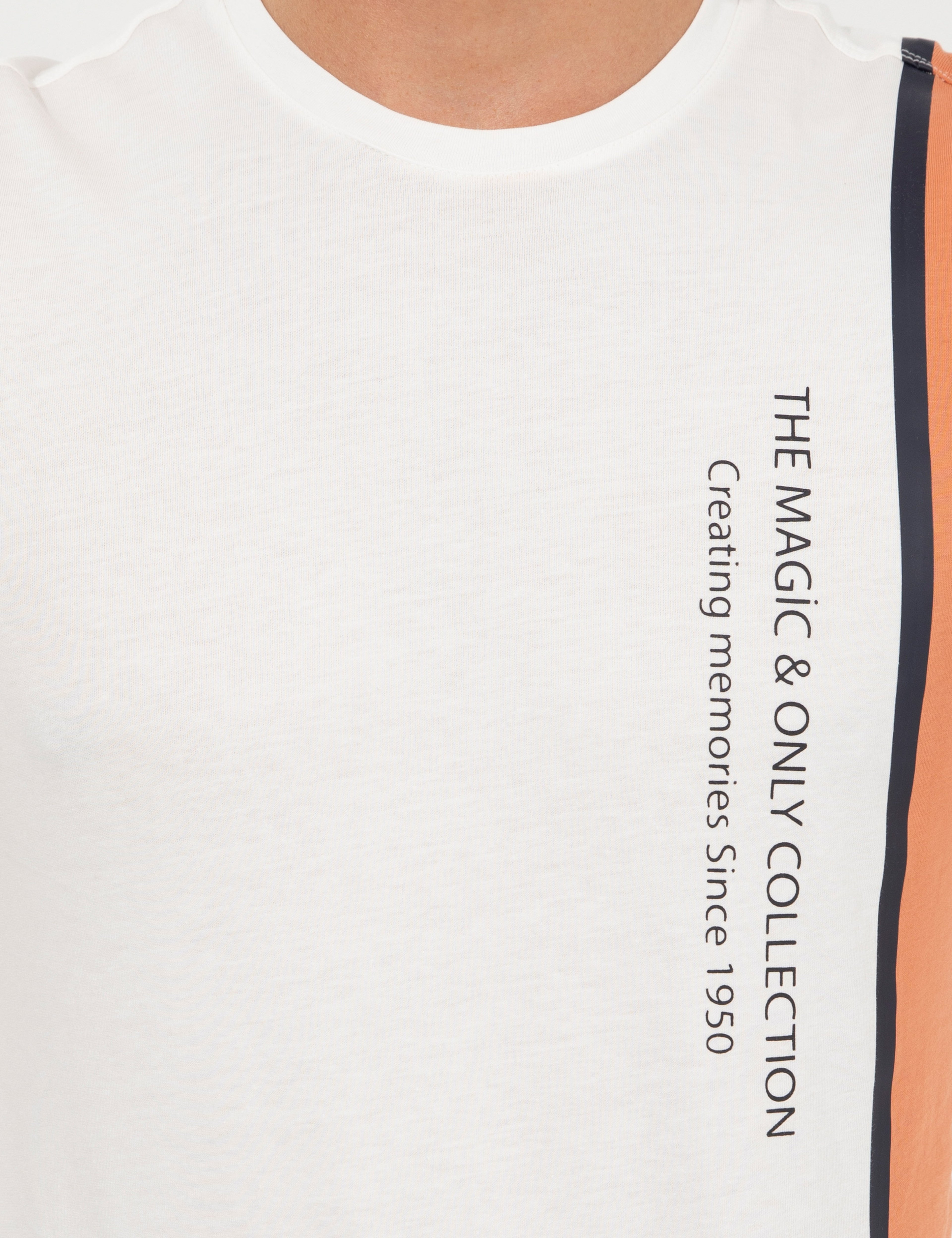 Coral Slim Fit Bisiklet Yaka Tişört - Image 6