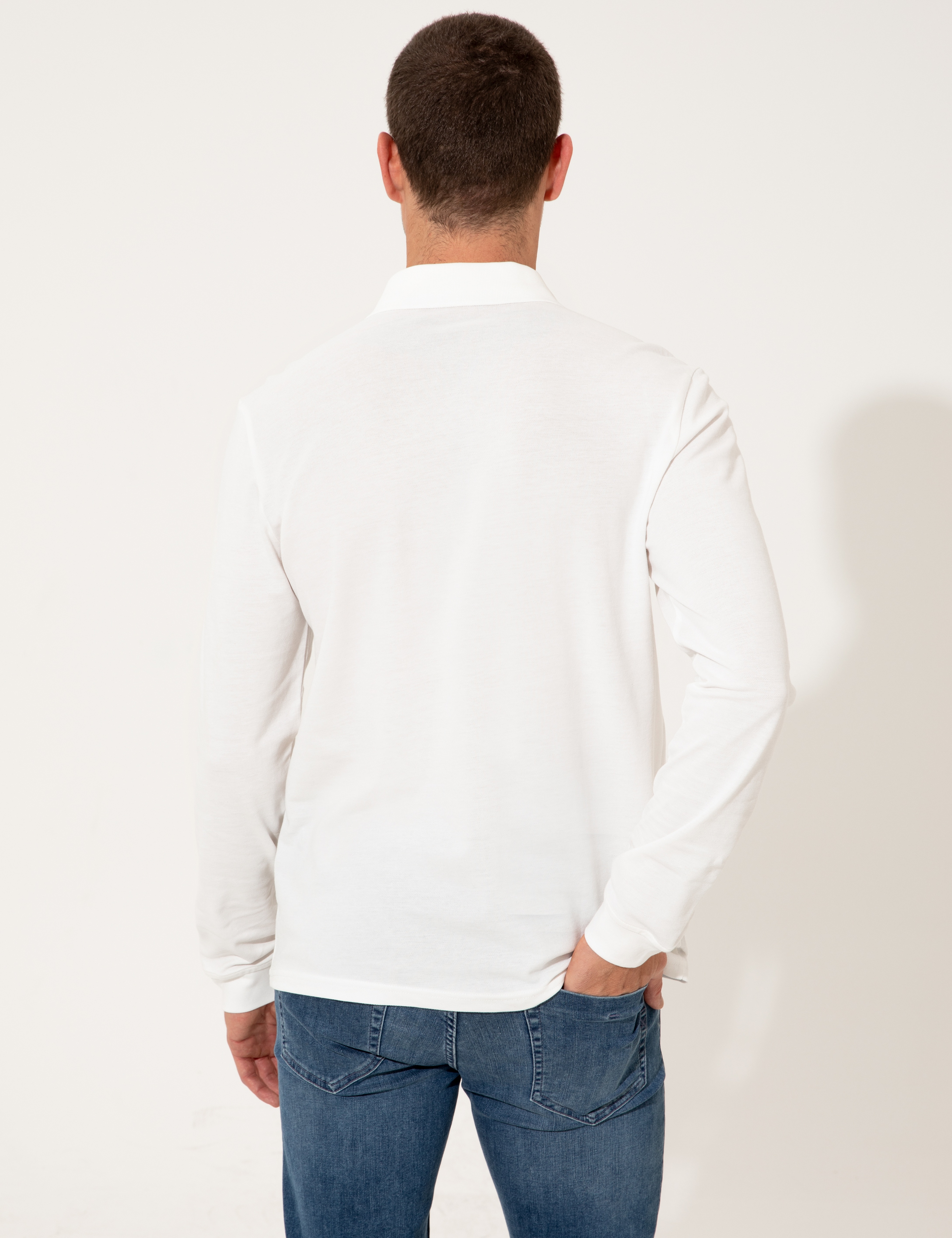 Ekru Slim Fit Sweatshirt