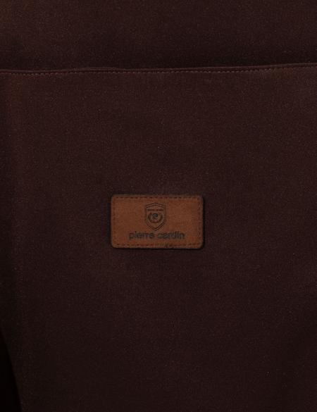 Kahverengi Deri Ceket - 50262408027