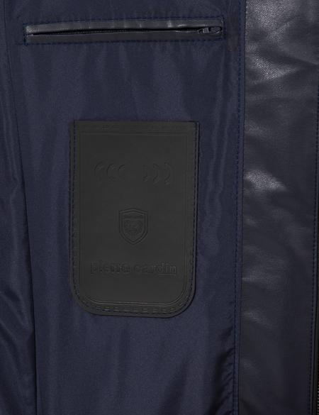 Lacivert Deri Ceket - 50262424020