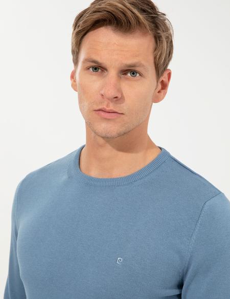 Mavi Slim Fit Bisiklet Yaka Basic Triko Kazak - 50257290038