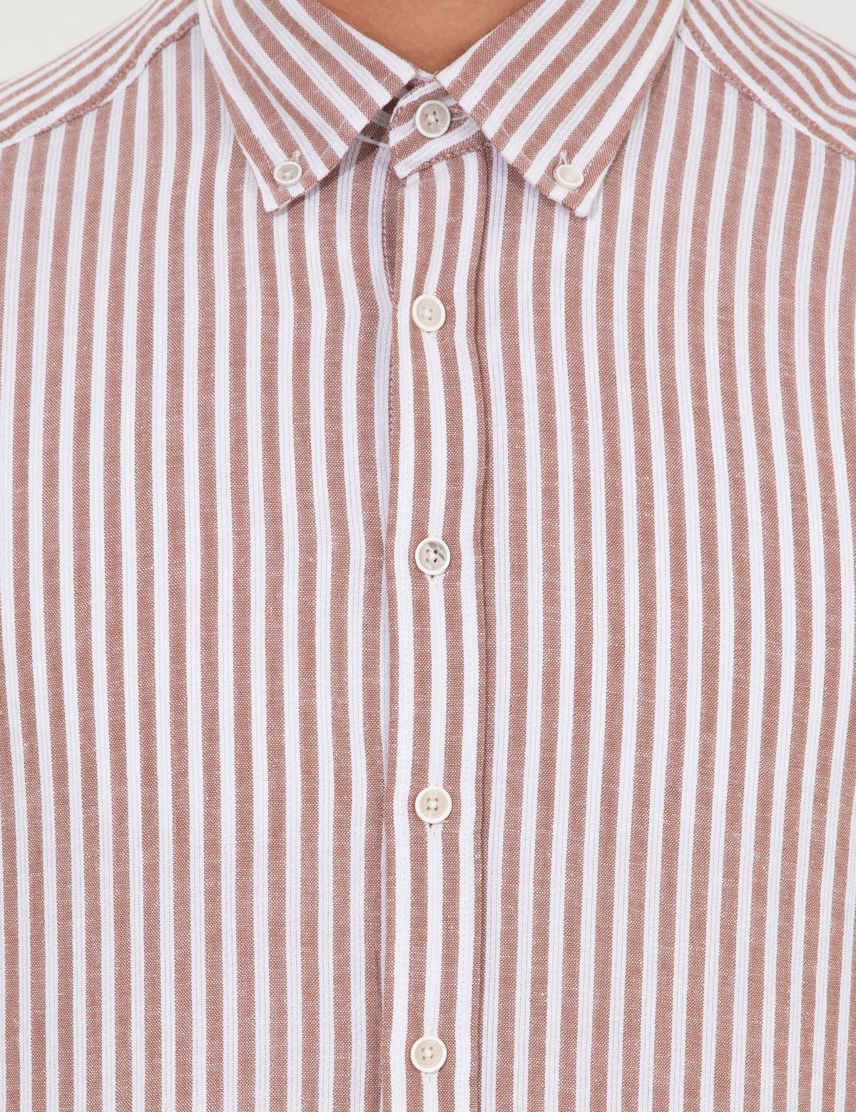 Kahverengi Regular Fit Uzun Kollu Gömlek - 50248925011