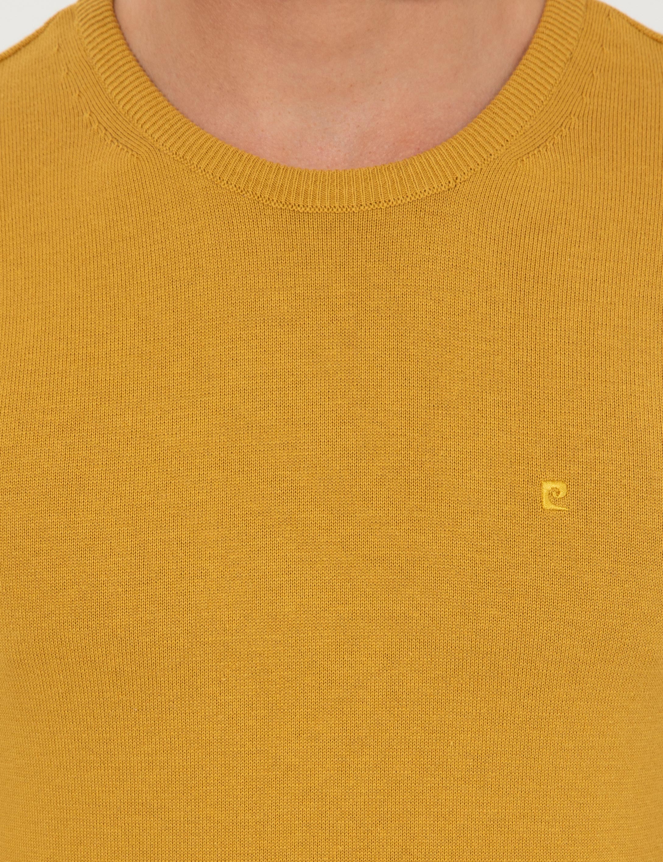 Pierre Cardin Hardal Slim Fit Bisiklet Yaka Basic Triko Kazak görsel 6