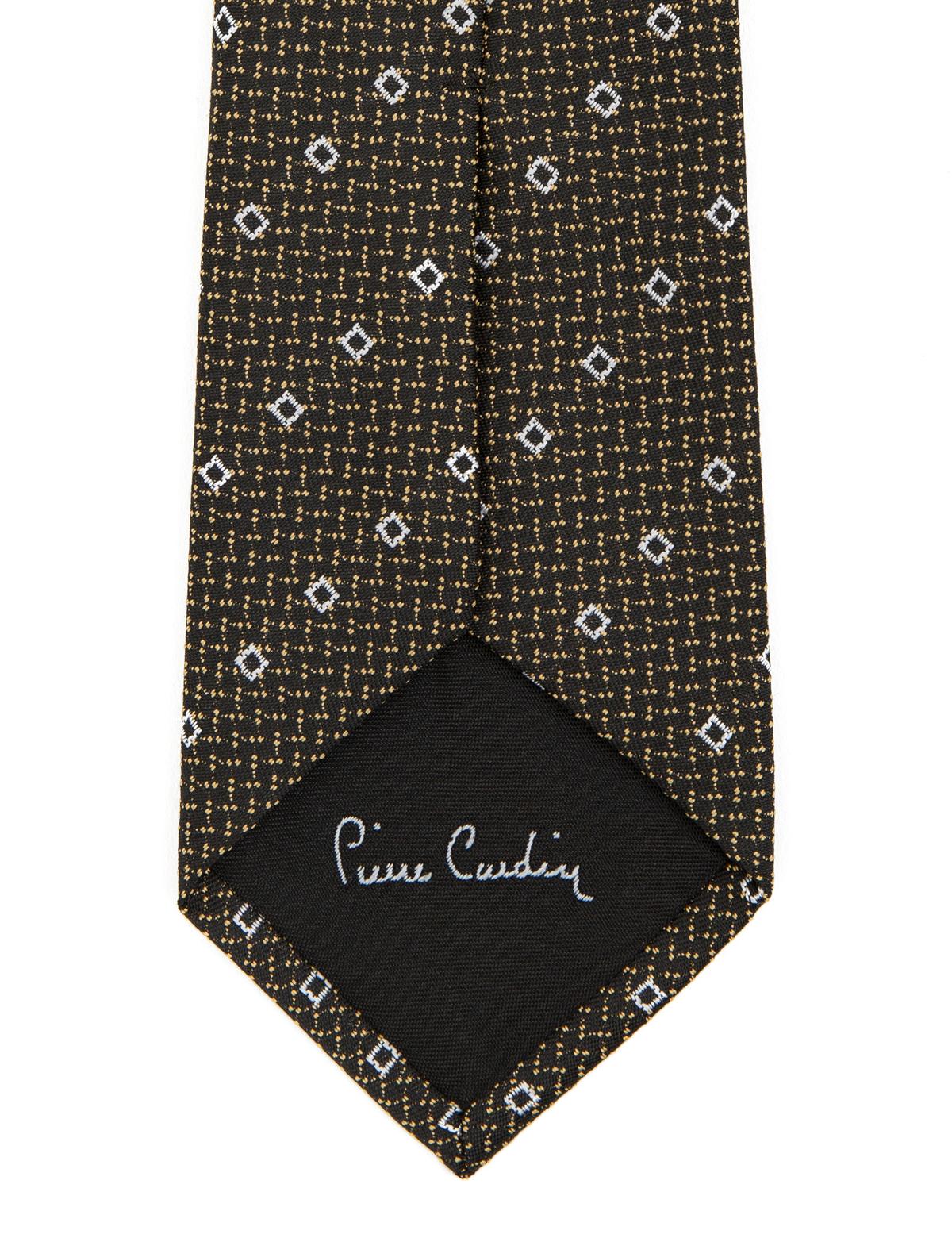 Kahverengi 3'lü Kravat-Mendil-Kravat İğnesi Set - 50244736002