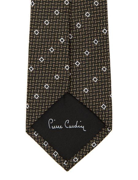 Kahverengi 3'lü Kravat-Mendil-Kravat İğnesi Set - 50244736002