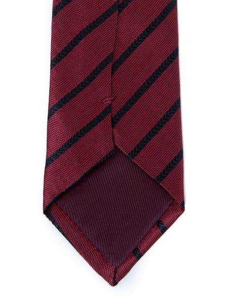 Kırmızı 3'lü Kravat Mendil Set - 50252880003