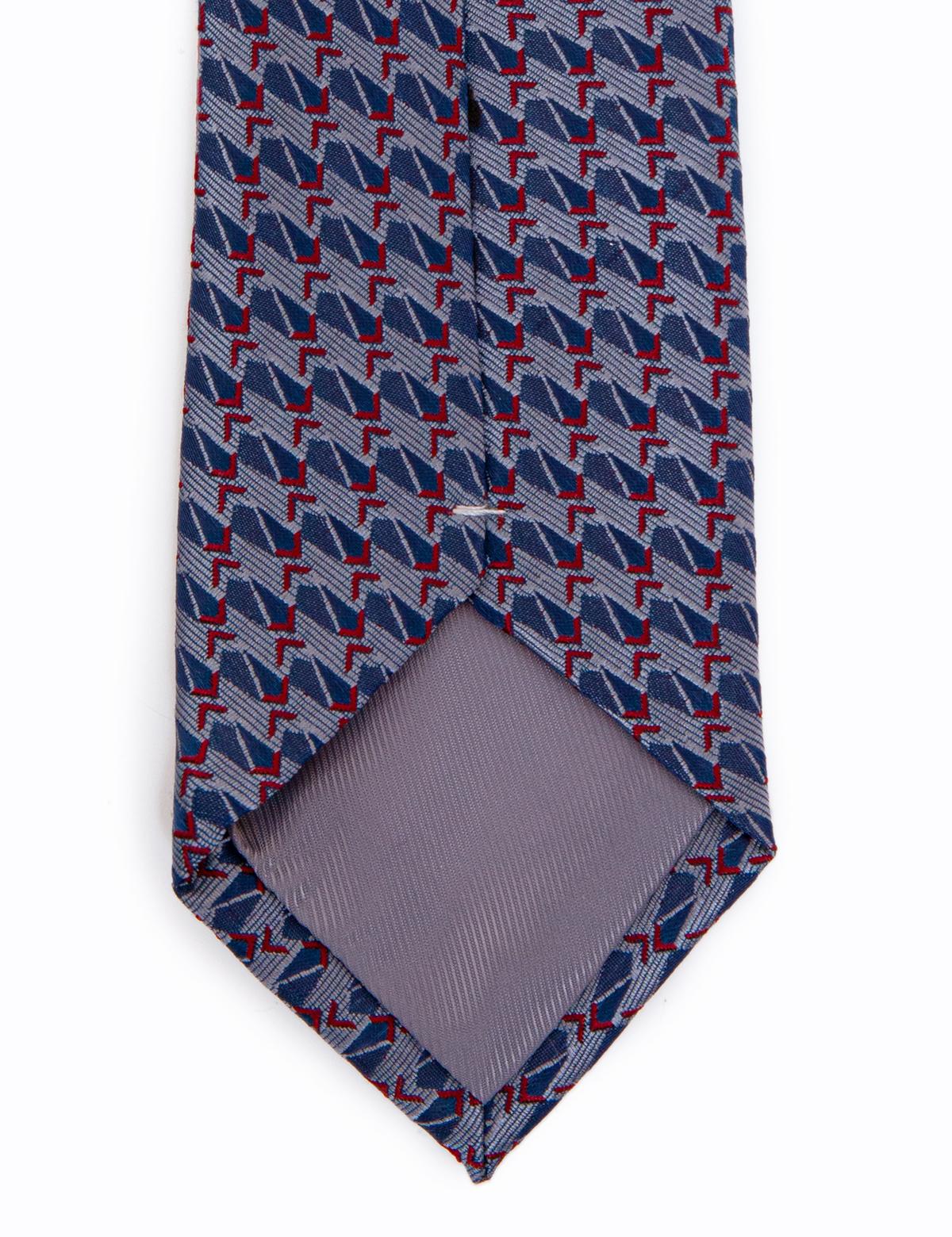 Bordo 3'lü Kravat-Mendil-Kravat İğnesi Set - 50252879001